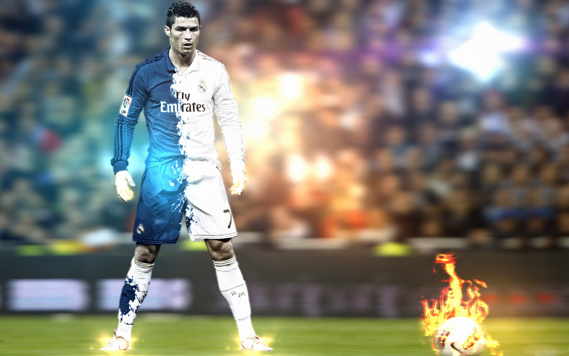 球场“坚若金刚”般的防线，让对手无计可施，球场如战场